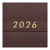 Щотижневик датований 2026 Buromax LEROY А5 коричневий 21145-25 ВМ - Зображення 4
