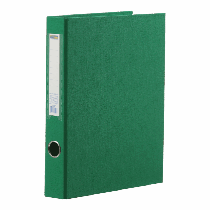 Папка-реєстратор Buromax А4 на 2 кільця зелена 3101-04 BM