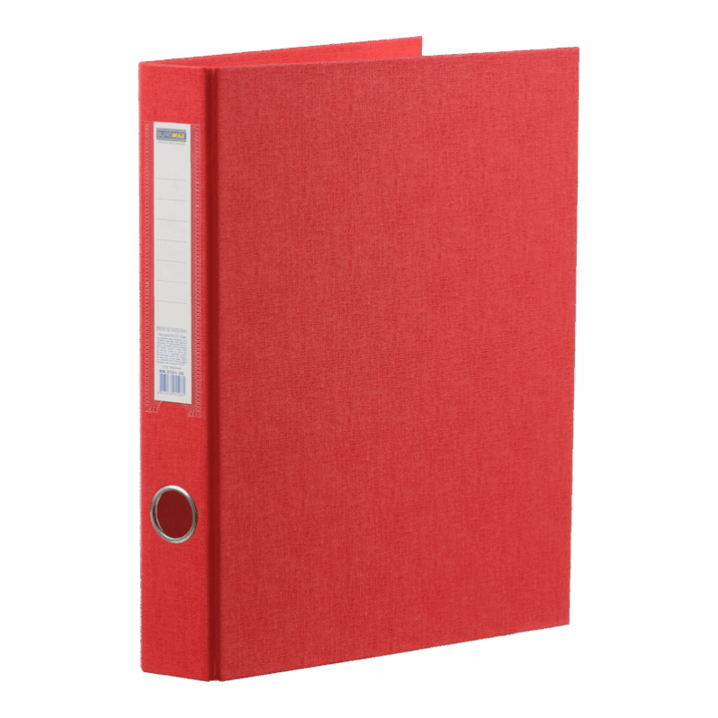 Папка-реєстратор Buromax А4 на 2 кільця червона 3101-05 BM