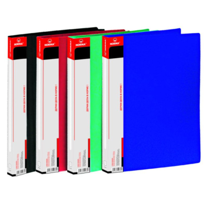 Папка пластикова Norma А4 на 4 кільця 5072