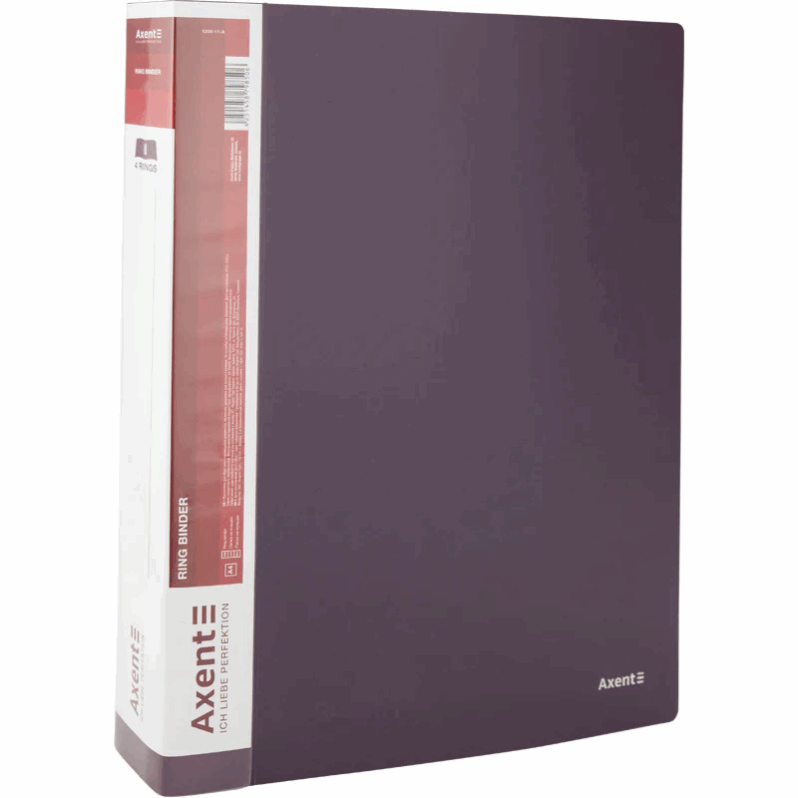 Папка пластикова Axent А4 на 4 кільця 1208 AX