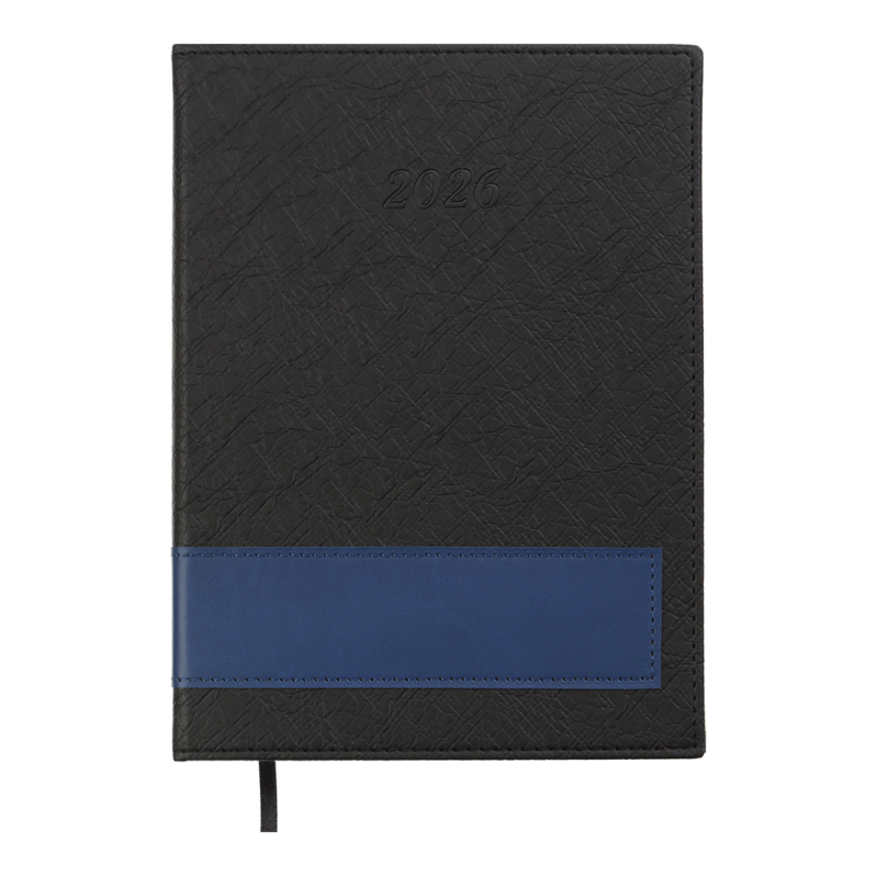 Щоденник датований 2026 Buromax PRESTIGE А5 чорний 21147-01 ВМ