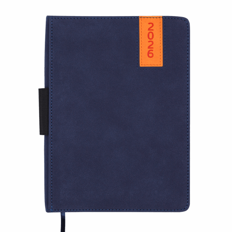 Щотижневик датований 2026 Buromax VERONA А5 синій 2115-02 ВМ