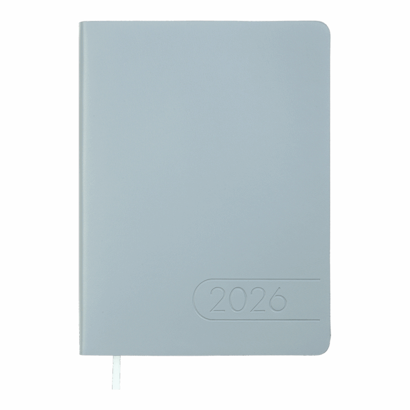 Щотижневик датований 2026 Buromax LIGHT MORANDI А5 світло-синій 21158-30 ВМ