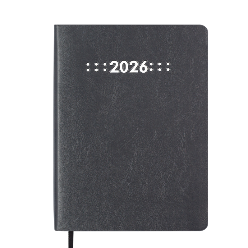 Щоденник датований 2026 Buromax Memory А5 сірий 21151-09 ВМ