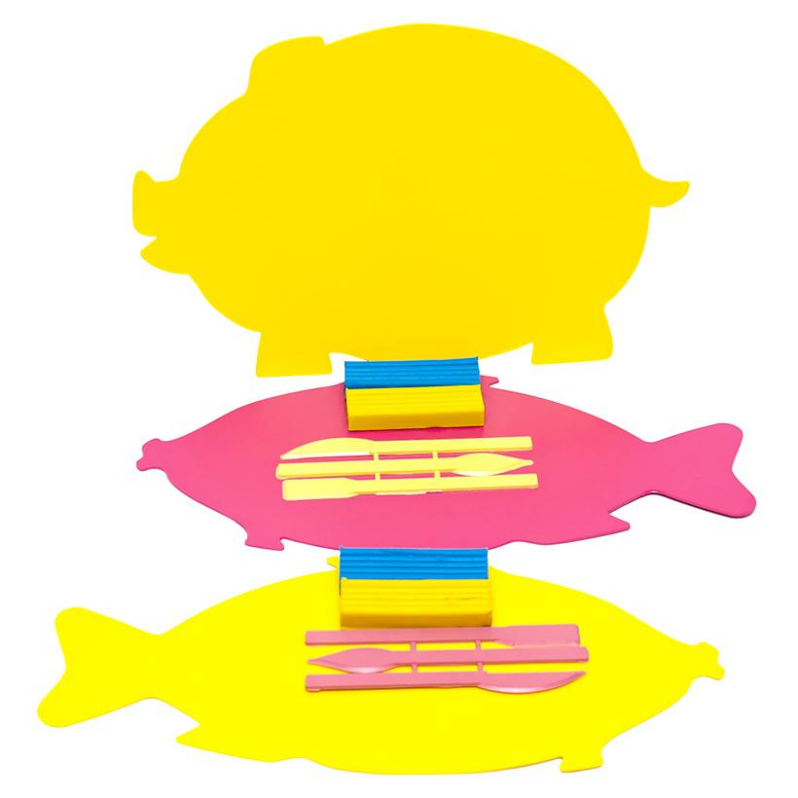 Дощечка для пластиліну фігурна 220х190 мм