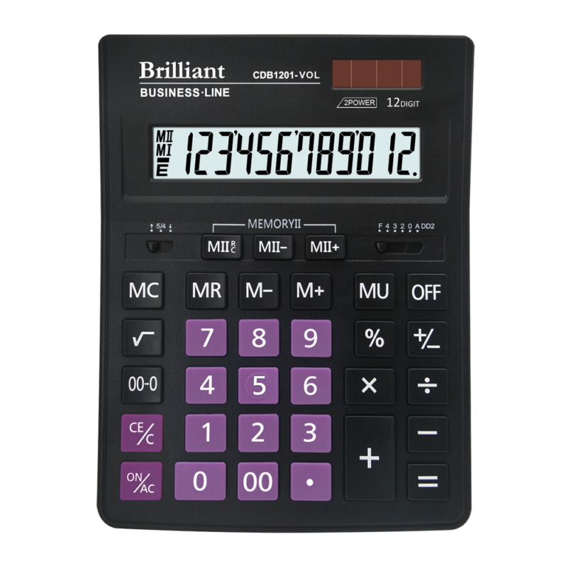 Калькулятор Brilliant 1201CDB-VOL