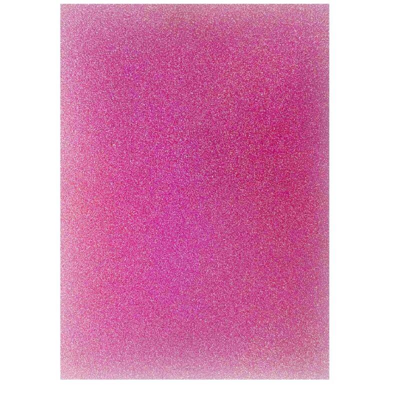 Фоаміран JO Hologramm з глітером А4, 1,7 мм Рожевий 17HA4-5011