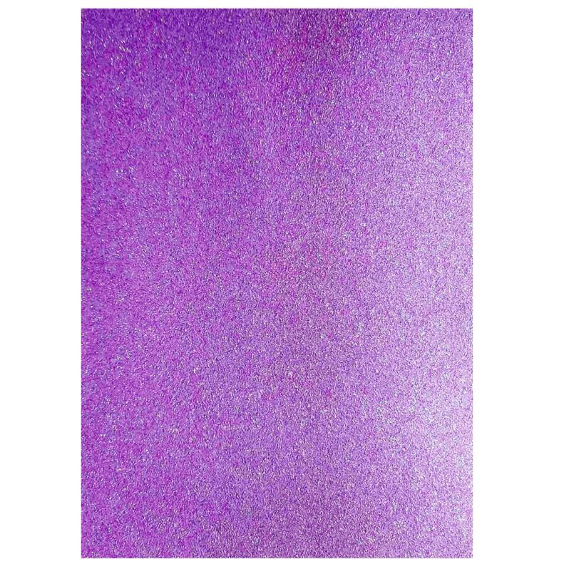 Фоаміран JO IRIDESCENT з глітером А4, 1,7 мм Фіолетовий 17IA4-7106
