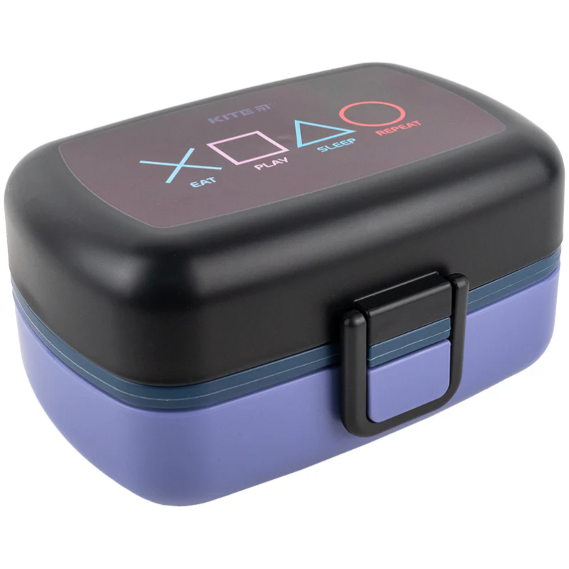 Ланчбокс з наповленням Kite K23-180-3, 1150 мл, чорний