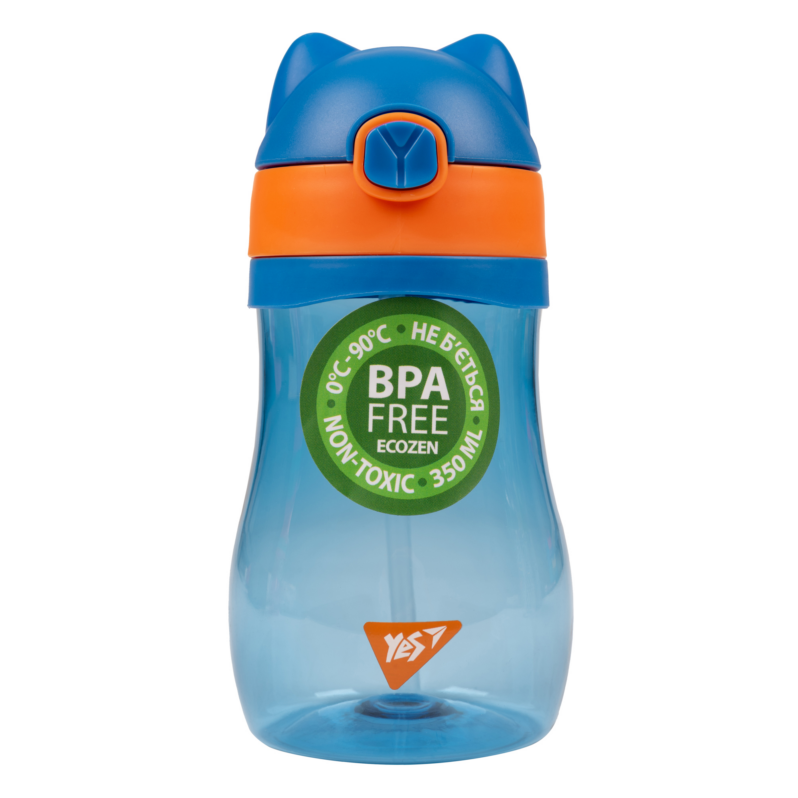 Пляшечка для води YES Fusion 350 мл, 708172 синя