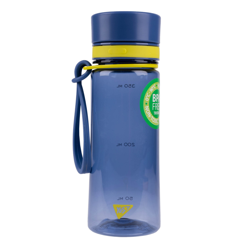 Пляшечка для води YES Fusion 400 мл, блакитна 708317