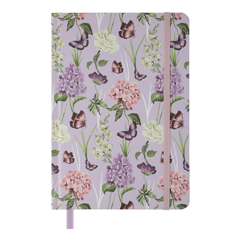 Записна книжка Buromax Gentle A5 96 аркушів в клітинку 255113-39 BM лавандова
